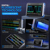 FNIRSI DPOS350P 4-i-1 Tablet Oscilloskop 350MHz, Spektrumanalysator 200KHz - 350MHz, Frekvensresponsanalysator DDS-generator, 2CH