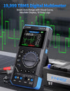 FNIRSI DST-210 Handheld Oscilloscope 10MHz Bandwidth, 19999 Counts, Digital Oscilloscope Multimeter DDS Generator 3IN1, 48MS/s Sampling Rate