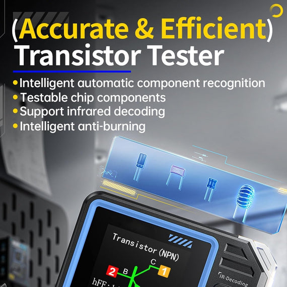 FNIRSI LCR-P1 Multifunction LCR Transistor Capacitor Tester