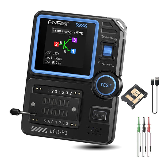FNIRSI LCR-P1 Multifunction LCR Transistor Capacitor Tester
