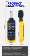 FNIRSI Noise Measuring Instrument Sound Level Meter Digital Handheld DB Meter 30~130dB