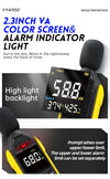 FNIRSI Noise Measuring Instrument Sound Level Meter Digital Handheld DB Meter 30~130dB
