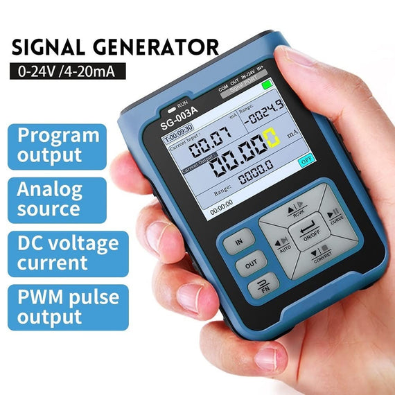 FNIRSI SG-003A 0-10V Adjustable Current Voltage Simulator Signal Generator