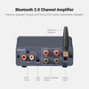 Bluetooth 5.0 & R/L Förstärkare 300W x2 med Volym, Bas och Diskant kontroll