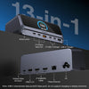 iVANKY 13-i-1 GaN Dockningsstation med Smart LCD-display