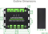 Industriell USB HUB för 2 datorer till 4 USB 3.2 portar, switchbar, monterbar, kompatibel med Windows Linux Mac