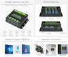 Industriell USB HUB för 2 datorer till 4 USB 3.2 portar, switchbar, monterbar, kompatibel med Windows Linux Mac