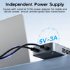 Maiwo K2042P3 Dual Bay RAID-kabinett för M.2 NVMe/SATA SSD med kloning, RAID 0 och RAID 1, USB-C 3.2 Gen2x2 20Gbps