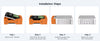 MAIWO 2-plats SATA RAID-kabinett för 3,5" HDD, blixtsnabb 5Gbps, RAID 1/0/JBOD, 2x30TB
