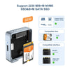 MAIWO M.2 2230 NVMe SATA SSD Enclosure USB 3.2 Gen 2 10Gbps for Pc Laptop iPhone 15