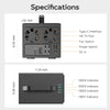 Maiwo K35274A Quad Bay 3,5" SATA HDD-kabinett USB-C Gen2 10G Windows 10/11 MacOS