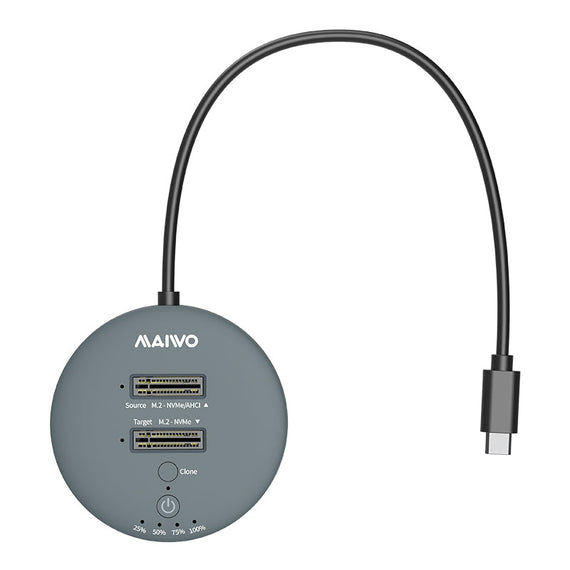 Maiwo K3026AN USB3.2 NVMe M.2 SSD klon dockningsstation