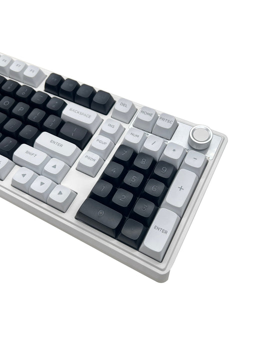 NÖRDIC 102Key Mechanical Keyboard US Layout Wired, Bluetooth and 2.4Ghz with Knob