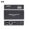 NÖRDIC 1080P 60Hz 65M HDMI KVM Extender USB över Cat5e/Cat6, POC med loop-stöd, USB för tangentbord och mus till PC/dator