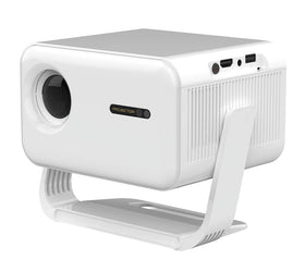 NÖRDIC 1080P Projektor Certifierad för Netflix, Prime Video, Disney+ och YouTube, 300 ANSI lumen, 2.4/5G WiFi 6-stöd för iOS/Android