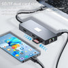 1 to 10 USB-C Docking station 2xHDMI4K60Hz 3xUSB3.0 5G 1xUSB-C 5G 1xRJ45 GigaLan 1xPD100W 1xSD 1xMicroSD