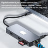 1 to 10 USB-C Docking station 2xHDMI4K60Hz 3xUSB3.0 5G 1xUSB-C 5G 1xRJ45 GigaLan 1xPD100W 1xSD 1xMicroSD