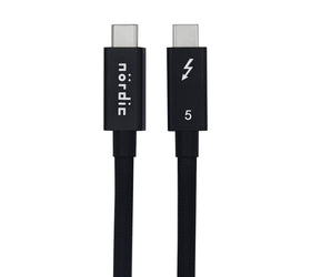 25cm Thunderbolt 5 cable 80Gbps data transfer 240W Charging 120Gbps bandwith 16K60Hz 8K60Hz 4K540Hz