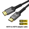 NÖRDIC 3m HDMI 2.2 kabel 96 Gbps, stöd för 16K 60Hz, 8K 240Hz, 4K 480Hz, HDCP 2.2 & 2.3, DTS:X, Dynamic HDR10+ och eARC