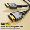NÖRDIC 3m HDMI 2.2 kabel 96 Gbps, stöd för 16K 60Hz, 8K 240Hz, 4K 480Hz, HDCP 2.2 & 2.3, DTS:X, Dynamic HDR10+ och eARC