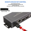 NÖRDIC 4K 60Hz 65M HDMI KVM Extender  with USB over over Cat5e/Cat6 POC with Loop Support USB Keyboard Mouse for PC Computer