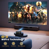 NÖRDIC 4K Projektor 500ANSI Resolution Dual band Bluetooth 5.1