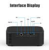 NÖRDIC 4K Projektor 500ANSI Resolution Dual band Bluetooth 5.1