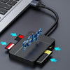 4 i 1 USB-A/C kortläsare SD/MicroSD/CF/TF/MS 5Gbps UHS-II 1TB