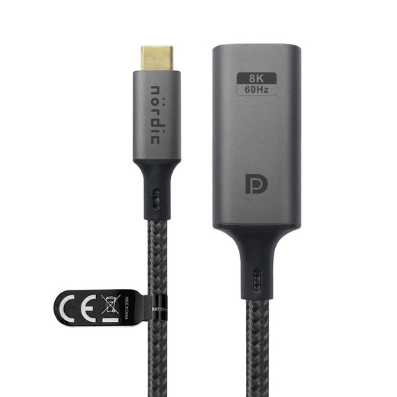 50cm USBC to DP 1.4 adapter 8K30Hz 4K120Hz 32,4Gbps