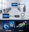 NÖRDIC 50m HDMI Extender Over Cat 5e/6/7, Full HD 1080P, EDID, Deep Color, Dobly Digital/DTS