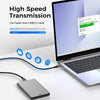 5m USB3.2 Gen1 USB-C till C nylonflätad kabel snabbladdning 3A 5Gbps Power Delivery PD 60W