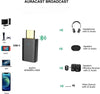 Bluetooth 5.4 Audio Transmitter aptX LL/HDAdaptive, Auracast 24-bit 96 kHz Audio