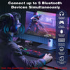 NÖRDIC Bluetooth 6.0 trådlös Bluetooth-dongel/mottagare, Plug and Play, Windows 11/10/8.1, för styrning, hörlurar, tangentbord, mus
