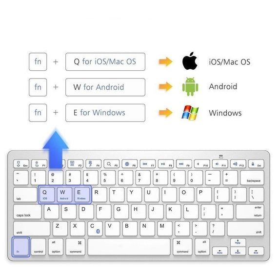 Bluetooth Keybaord 78keys US layout