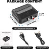 Bluetooth Receiver 5.3 RCA 3.5mm AUX  with NFC MicroSD Card USB Memory