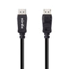 NÖRDIC CERTIFIED CABLES 2m nylonflätad Displayportkabel 1.4 UHD 8K60Hz 4K144Hz HBR3 32,4Gbps 10-bit HDR PVC