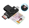 4 i 1 kortläsare Smart Card SIM Card SD och TF/MicroSD USB-A UHS-I