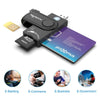 4 i 1 kortläsare Smart Card SIM Card SD och TF/MicroSD USB-A UHS-I