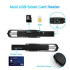4 i 1 kortläsare Smart Card SIM Card SD och TF/MicroSD USB-A UHS-I