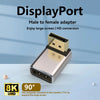 Displayport adapter Male to Female 8K60Hz 4K60/144Hz