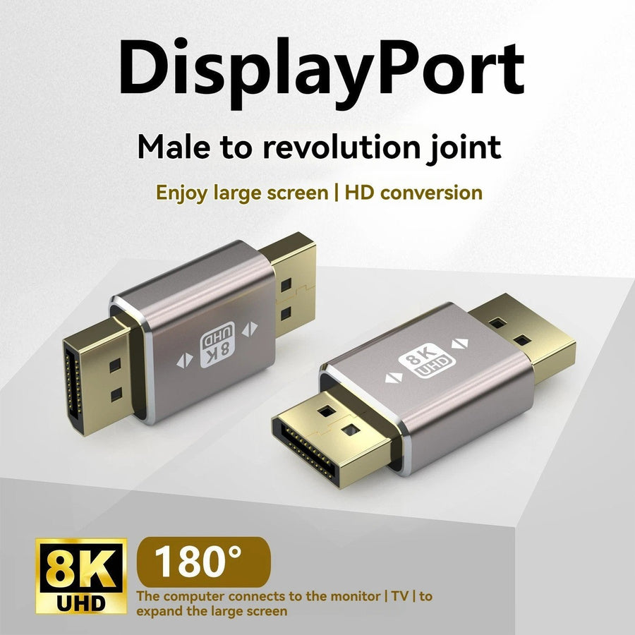 Displayport adapter Male to Female 8K60Hz 4K60/144Hz