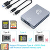 Dual-Slot CFexpress Type A and SD Card Reader, USB 3.2 Gen 2 10Gbps Windows/Mac/Linux/Android
