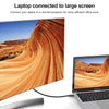 NÖRDIC Fiber AOC 10m USB-C till HDMI 2.1-kabel 8K@60Hz, 4K@120Hz, 48Gbps, HDR, kompatibel med Thunderbolt 3 och 4