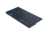 NÖRDIC Foldable Bluetooth Keyboard US Layout with Touchpad, for iOS Android Windows Laptop PC Tablet Smartphone, Burgundy