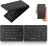 NÖRDIC Foldable Slim Bluetooth Keyboard Pocket Size Compatible with iOS, Android, Windows, for Smartphone, Tablet, Ipad, Iphone, Laptop US layout