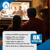 HDMI 1 to 2 Splitter 8K0Hz 4K120Hz with extractor Optical SPDIG and stereo HDCP 2.3 HDR10+ EDID Dolby ATMOS
