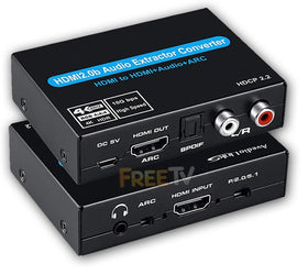 NÖRDIC HDMI ARC Extractor SPDIF/RCA/3,5mm