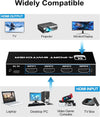 NÖRDIC HDMI 2.1 Switch 4 to 1 8K60Hz 4K144Hz 48Gbps