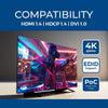NÖRDIC HDMI Cat6 förlängning 40m 4K30Hz HD med loop EDID funktion HDMI Extension