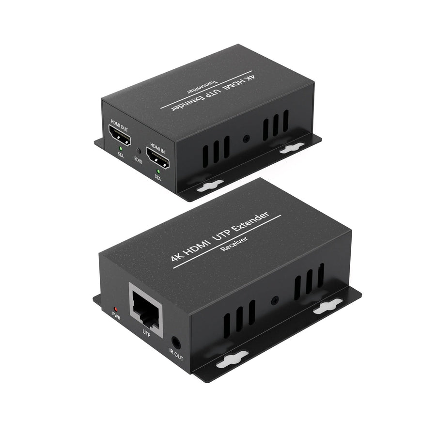 NÖRDIC HDMI Cat6 förlängning 40m 4K30Hz HD med loop EDID funktion HDMI Extension